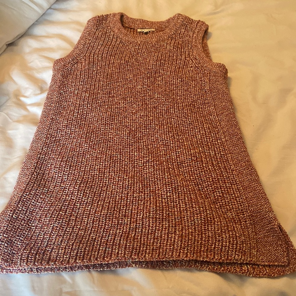 Sweater tank top
